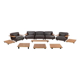 Pianura Seating Group by Mario Bellini for Cassina, Set of 9 For Sale