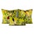 2020s Mind the Gap Royal Garden in Green Pillow Cover - Chartreuse With Wild Bird Pattern Printed Velvet For Sale - Image 5 of 5
