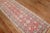 Raspberry Red Narrow Vintage Khotan Runner - 2'4" x 6'11" For Sale - Image 8 of 10