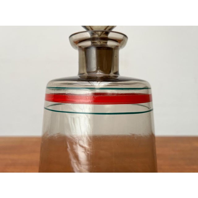 Mid-Century German Glass Carafe, 1960s For Sale - Image 15 of 18