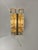 Gold Ice Glass Wall Lights from Doria Leuchten, Germany, 1970s, Set of 2 For Sale - Image 8 of 18