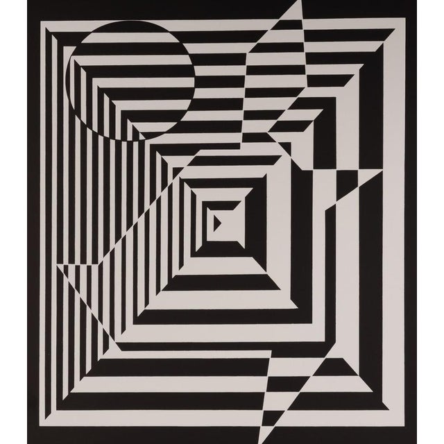 Victor Vasarely (1906-1997) Yablapour II Offset print after a work by the artist On wove paper, 29 x 36 cm (approx. 11 x...