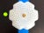 Mid Century Frosted Glass Flower Flush Light For Sale - Image 10 of 18