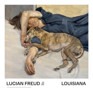 Lucian Freud Double Portrait Official Exhibition Poster For Sale