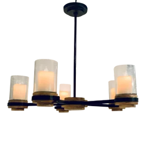 Arteriors Organic Modern Sumter Candle Chandelier