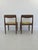 Vintage Danish Dining Chairs in Teak by H.W. Klein for Bramin, 1960s, Set of 2 For Sale - Image 9 of 12
