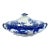 19th Century J. & G. Meakin Dresden Blue & White Ironstone Tureen For Sale