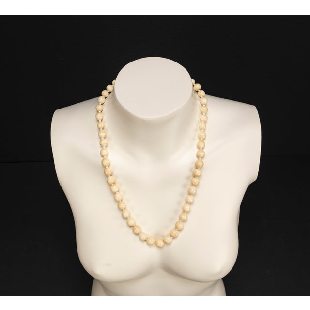 Vintage Art Deco Stone Necklace, 1920s For Sale - Image 4 of 12