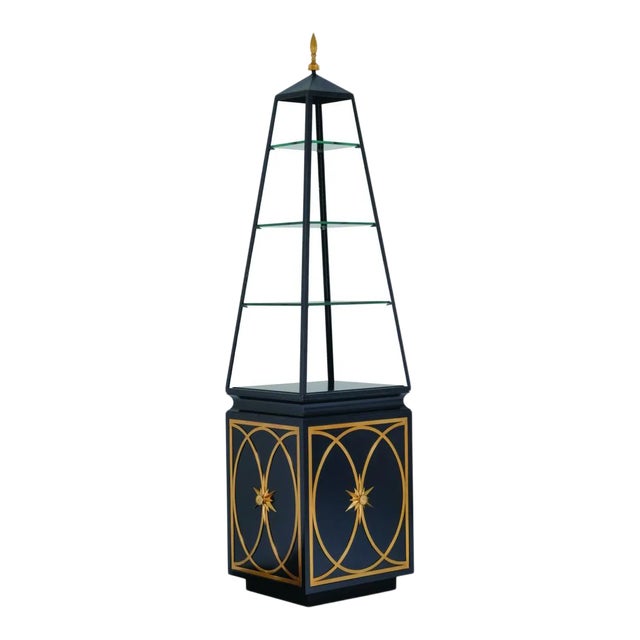 Tony Duquette for Maitland-Smith Cleopatra's Needle - Etagere For Sale