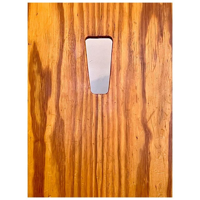 Set of Vintage Brutalist Pine Dining Chairs, in the style of Goran Malmvall, 1960s For Sale - Image 16 of 18