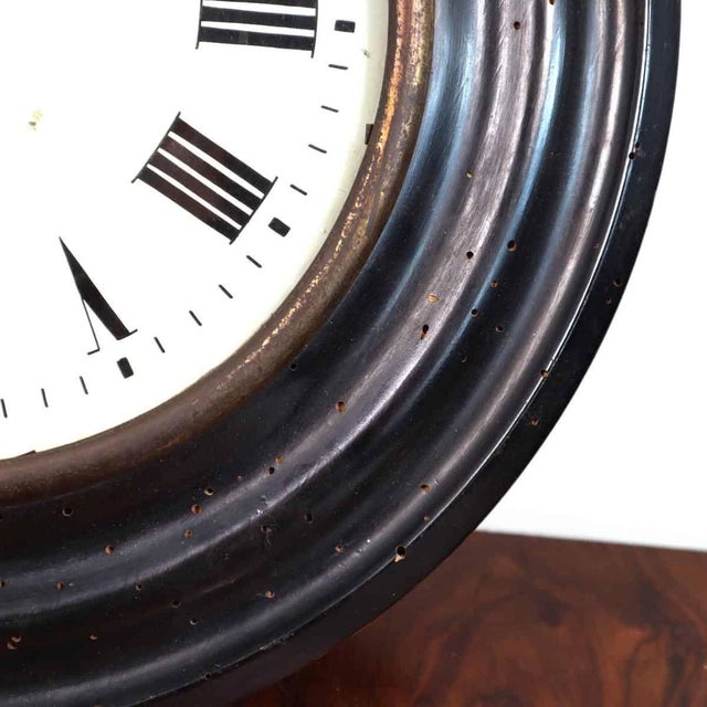 Vintage Wall Clock For Sale - Image 3 of 12