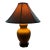 Vintage Bob Timberlake Ceramic Table Lamp - Arts & Crafts Tree Silhouette - Art Pottery For Sale