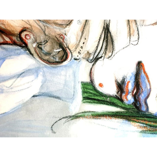 Enki Bilal - Athena - Original Lithograph 2012 For Sale - Image 3 of 7