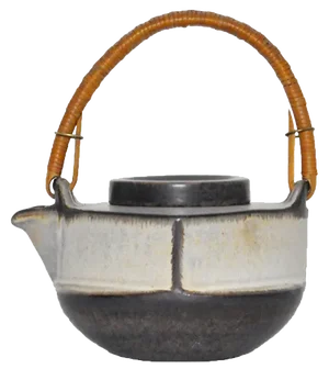 Glazed Ceramic Teapot by Michael Andersen & Søn, Denmark, 1960s