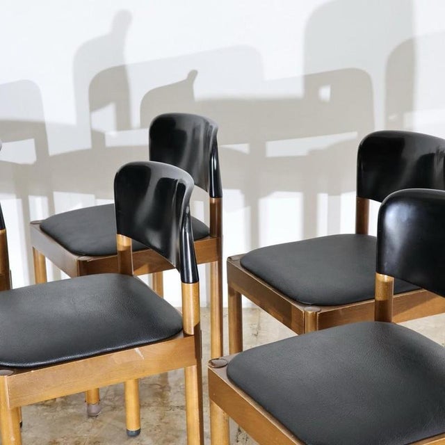 1960s Dining Chairs from Piarotto, 1960s, Set of 6 For Sale - Image 5 of 10