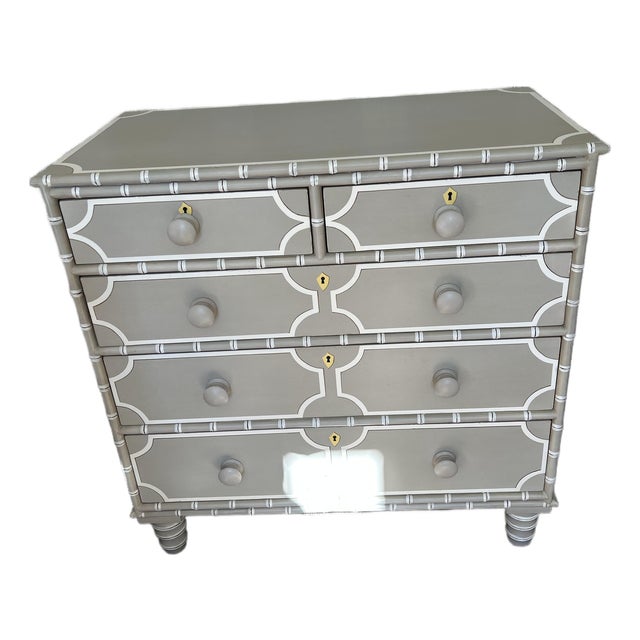 Traditional Painted Chest For Sale