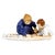 Art Nouveau Meissen Children Baking Sand Cakes Figurines by Hentschelkinder, 1906 For Sale - Image 6 of 6