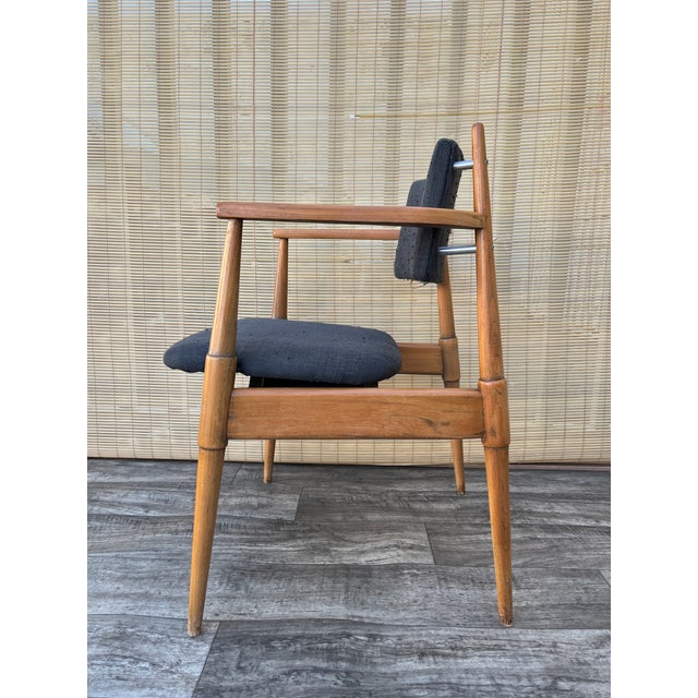 Set of Six Mid-Century Modern Atomic Era Dining Chairs Circa 1960s For Sale - Image 13 of 18