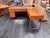 Inbox Zero Furniture Nusaiba L-Shaped Lift-Top Cane Executive Desk For Sale - Image 11 of 12