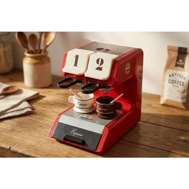Beautiful "Espresso Automatique" toy coffee maker made by Berchet. It's an iconic object, with an unmistakable design...