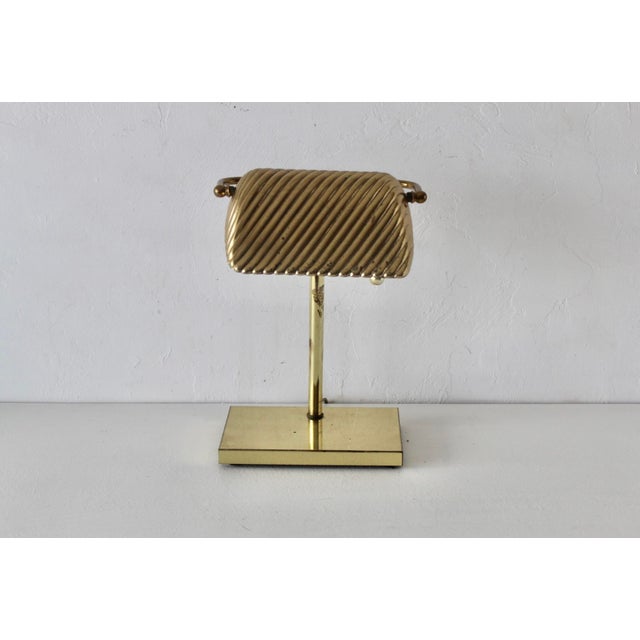 Vintage George Kovacs Brass Bankers Piano Desk Lamp For Sale - Image 11 of 18