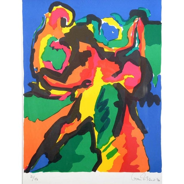 1940s Gorm Eriksen, Composition, 21/150, Screen Print For Sale - Image 5 of 5