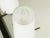 Black Metal, Brass & Opaline Glass 4-Light Wall Lamps, 1950s, Set of 5 For Sale - Image 6 of 15