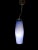 1950s Blue Opaline Pendant Lamp, 1950s For Sale - Image 5 of 9