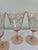 Vintage Pink Etched Wine Glasses With Grape Motif - Set of 4 For Sale In Oklahoma City - Image 6 of 9
