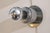 SP15 wall lamp, designed by Gino Sarfatti for Arteluce in Italy in the 1950s and 1960s. It is made of polished chrome-...