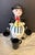 Vintage Sonsco Figural Bourbon Decanter With 3 Hanging Cups | 1950s Mid-Century Whimsical Barware For Sale - Image 9 of 11