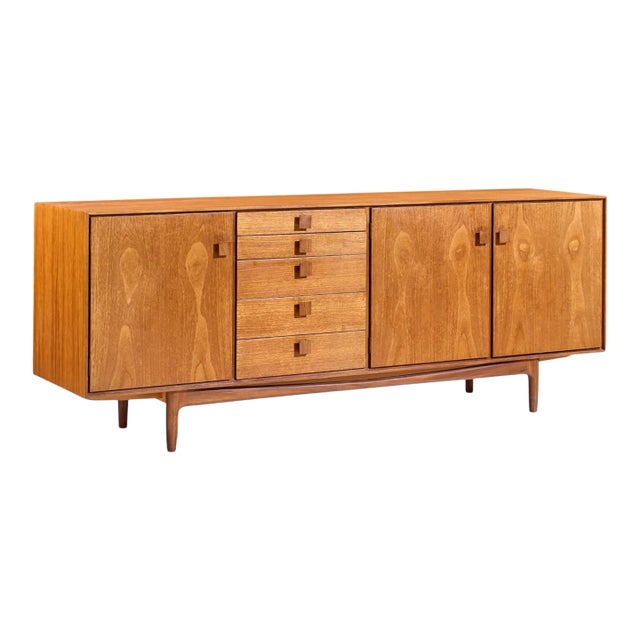 Kofod Larsen for G Plan Mid Century Danish Teak Sideboard Credenza For Sale