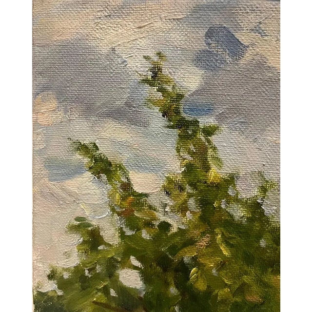 Boris Lavrenko, Garden Tulips and Red Flowers, Oil Painting, 1990s For Sale - Image 7 of 9