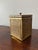 English Vintage English Brass Repousse Tea Caddy For Sale - Image 3 of 7