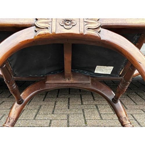 Upholstered Wood Window Seat For Sale - Image 6 of 9