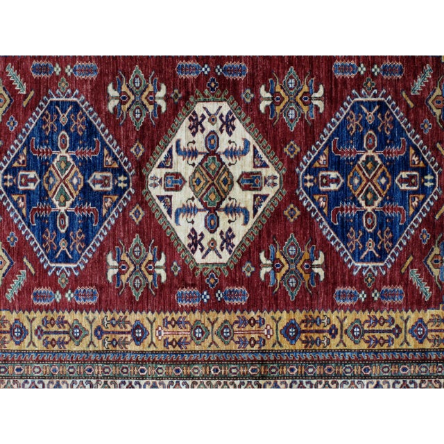 2010s Super Khotan Ghanzi Wool Rug - 5' X 6'3" For Sale - Image 5 of 8