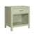 Capri End Table in Celery Green For Sale - Image 4 of 8