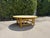 Ficks Reed Vintage 42” Round Bamboo Coffee Table in the Style of Ficks Reed For Sale - Image 4 of 12