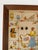 Vintage Framed Needlepoint Textile Wall Art With Whimsical Domestic Scene For Sale In Miami - Image 6 of 11