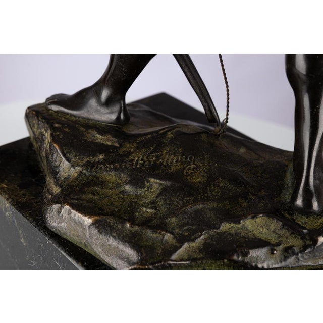 Julius Paul Schmidt-Felling, Archer Sculpture For Sale - Image 10 of 17