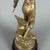 Antique Gilded Antimony Sculpture of a Blacksmith by Ruchet, Early 1900s For Sale - Image 9 of 15