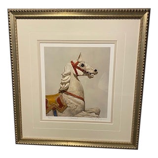 "Carousel" by David Brega Framed Print #4/400 For Sale