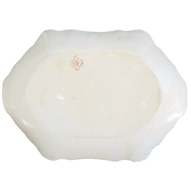 Johnson Brothers Antique English Johnson Brothers Staffordshire Platter For Sale - Image 4 of 5