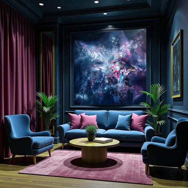 Ovidiu Kloska, The Hidden Angel of the First Light, Canvas For Sale - Image 4 of 14