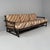 American modern sofa by Lyda Levi per McGuire Company, 1970s Three-seater sofa with seat and backrest made of padded,...