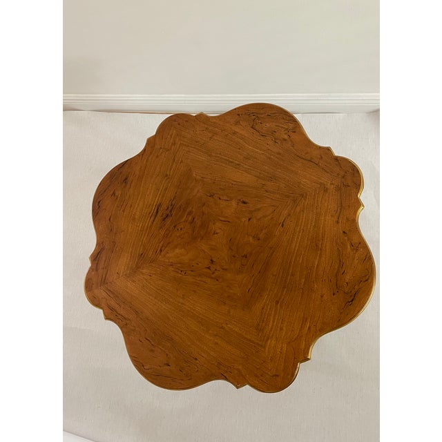 Wood 1970s Vintage Heritage Festooned Coffee Table For Sale - Image 7 of 7