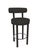 Contemporary Collector Modern Moca Bar Chair in Safire 02 Fabric by Studio Rig For Sale - Image 3 of 7