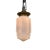 Art Deco Art Deco Bronze Electric Ceiling Pendant With Stepped Glass Globe For Sale - Image 3 of 5