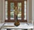 This striking hand-blown Murano-style art glass vase features a commanding 17 ¼-inch height and a 10-inch width, making it...