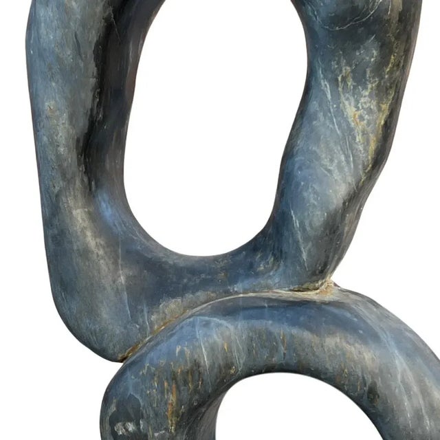 Stone Spanish Abstract Stone Sculpture For Sale - Image 7 of 7